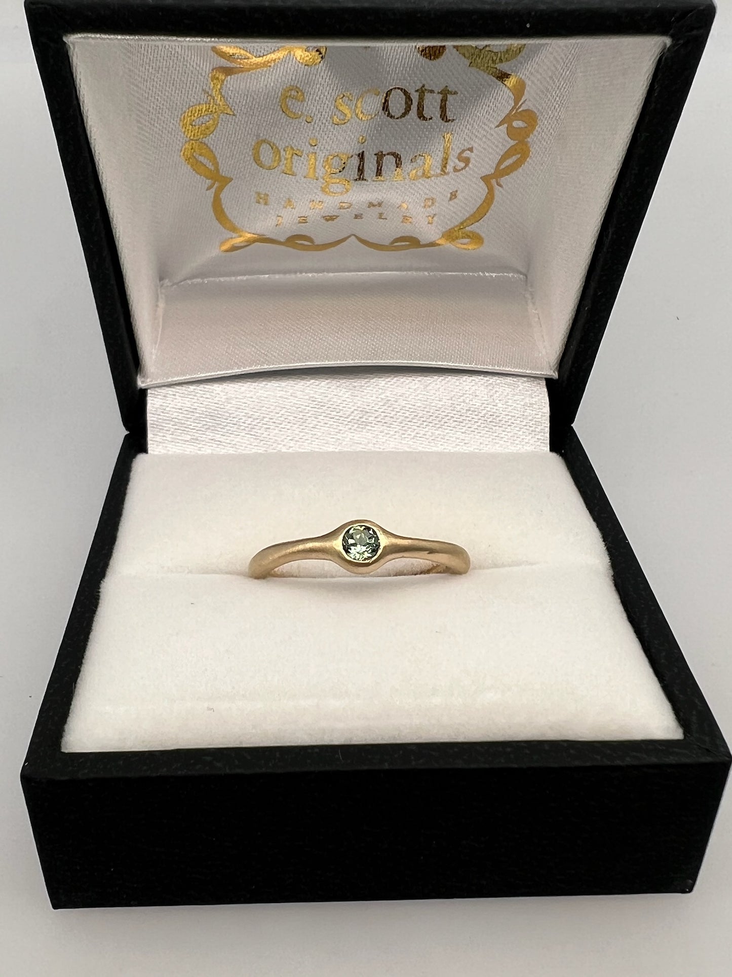 e. scott nuptials... The Single Droplet Engagement Ring