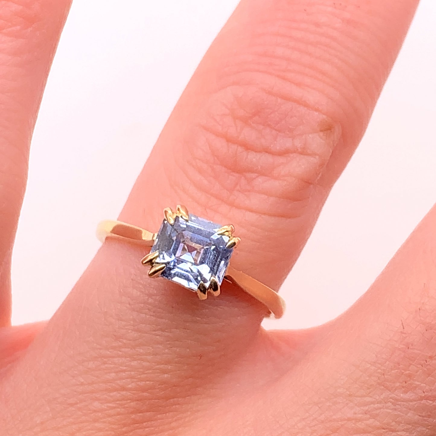 e. scott nuptials... The Dainty Double Engagement Ring