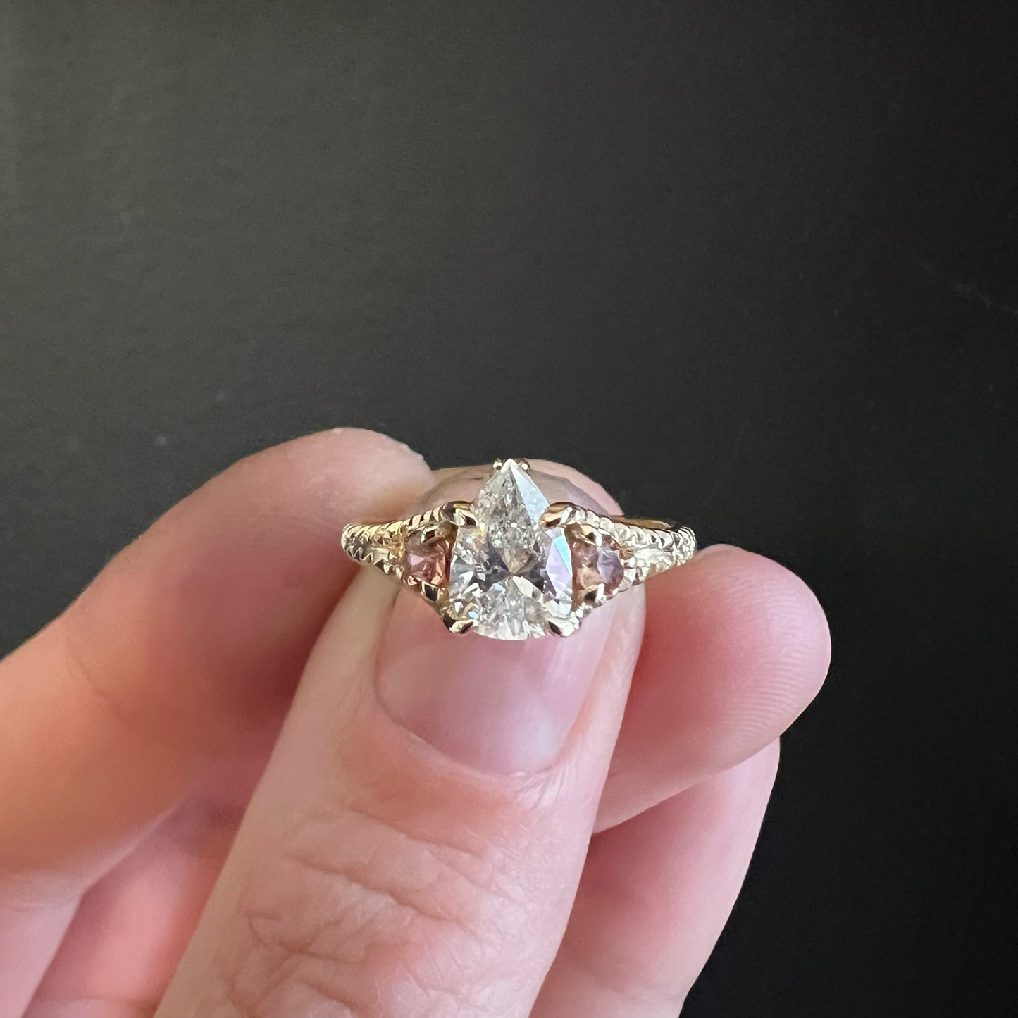 e. scott nuptials... The Scaly Split Engagement Ring