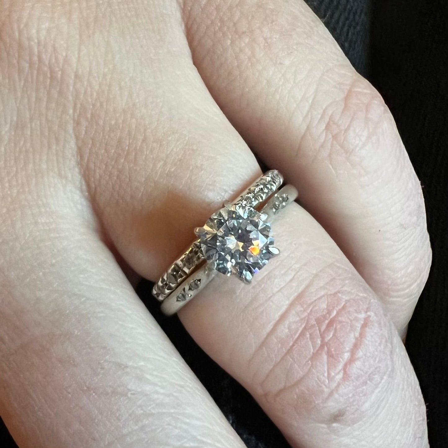 e. scott nuptials... The Dainty Flora Engagement Ring