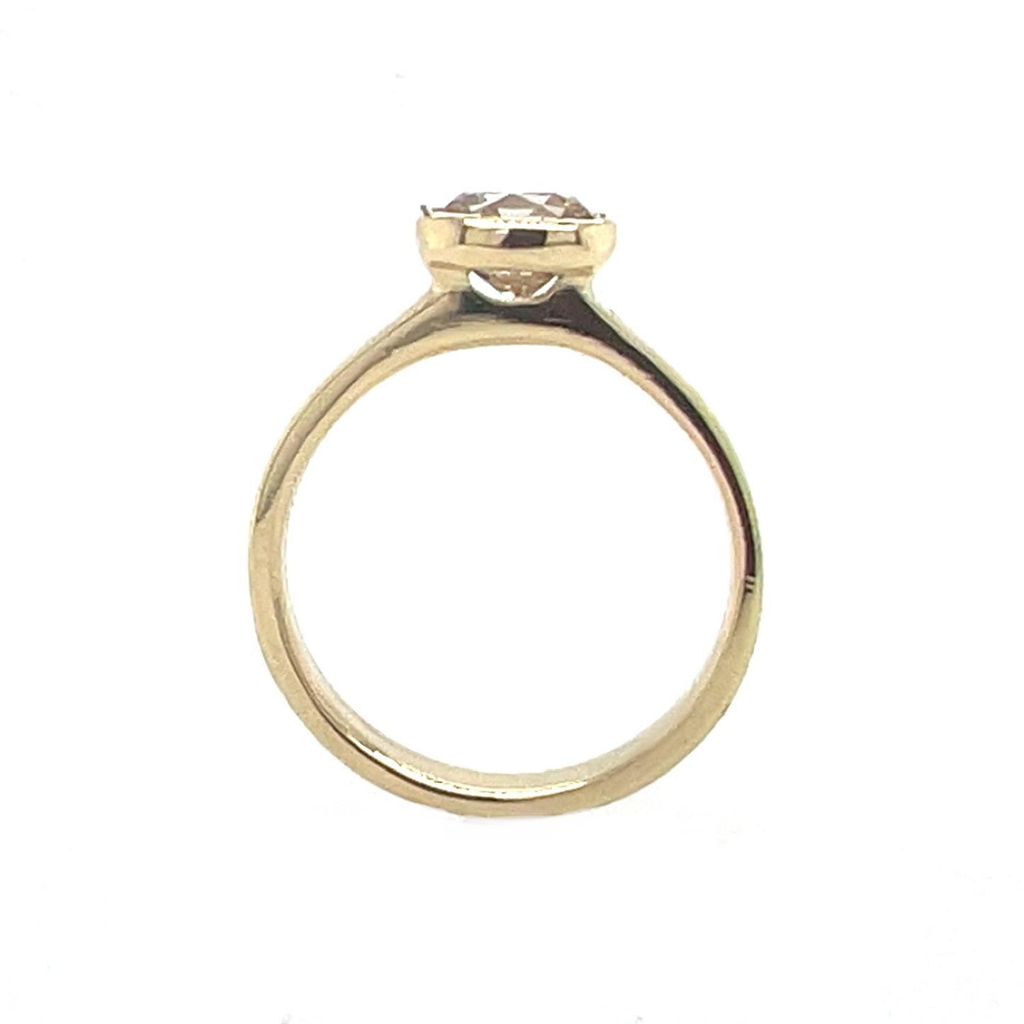 The Modern - 1.02ct Canadian diamond & 14k yellow gold