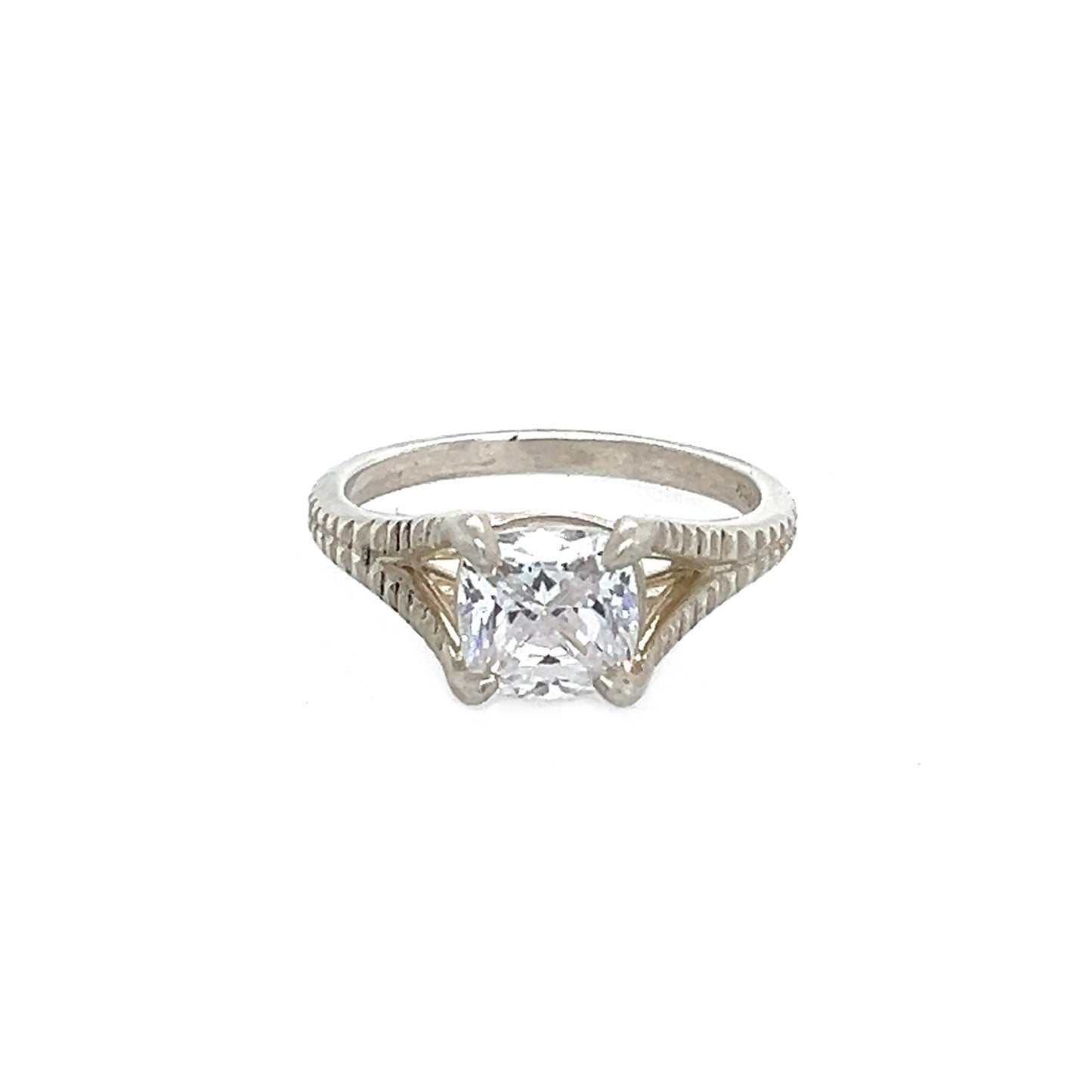 e. scott nuptials… The Scaly Split engagement ring