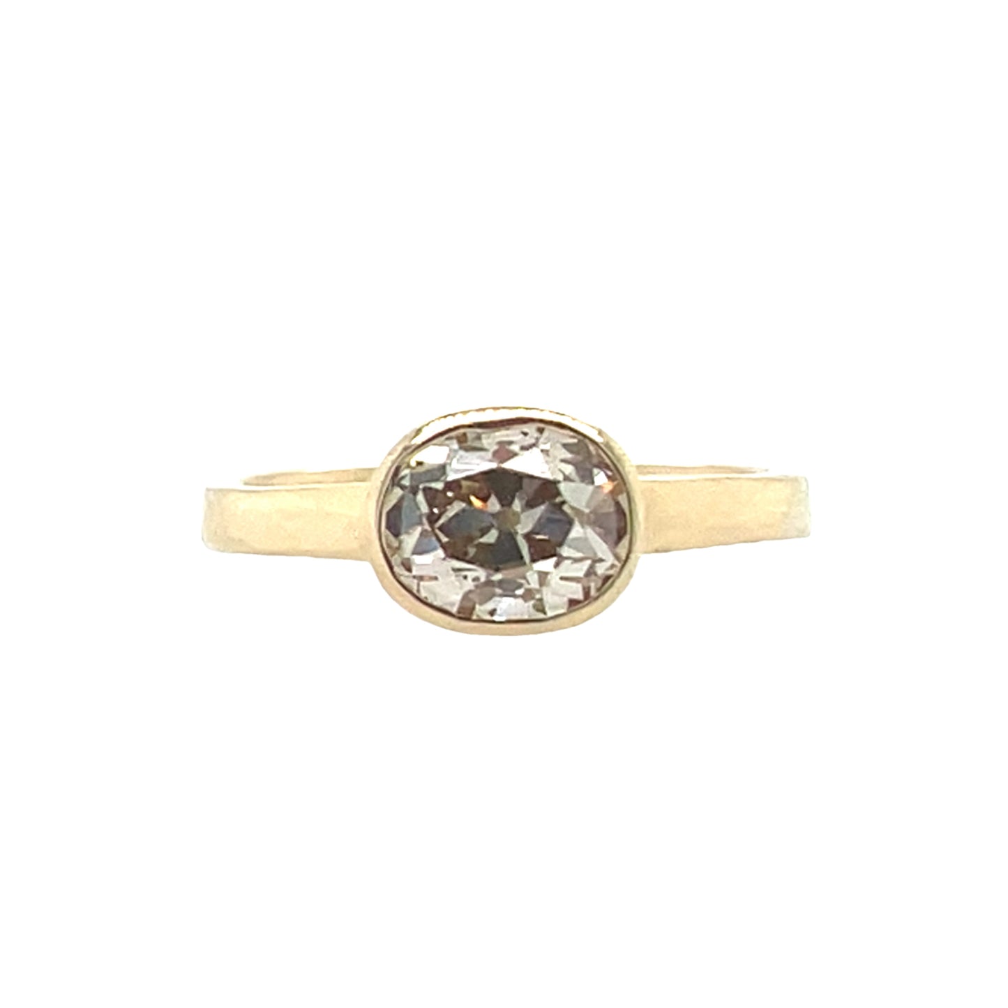 The Modern - 1.02ct Canadian diamond & 14k yellow gold