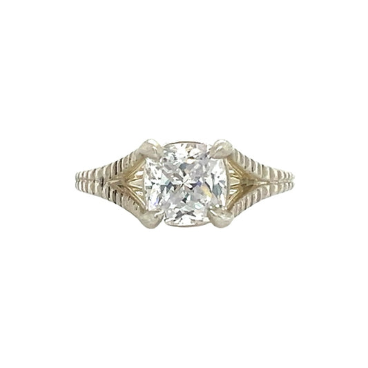 e. scott nuptials… The Scaly Split engagement ring