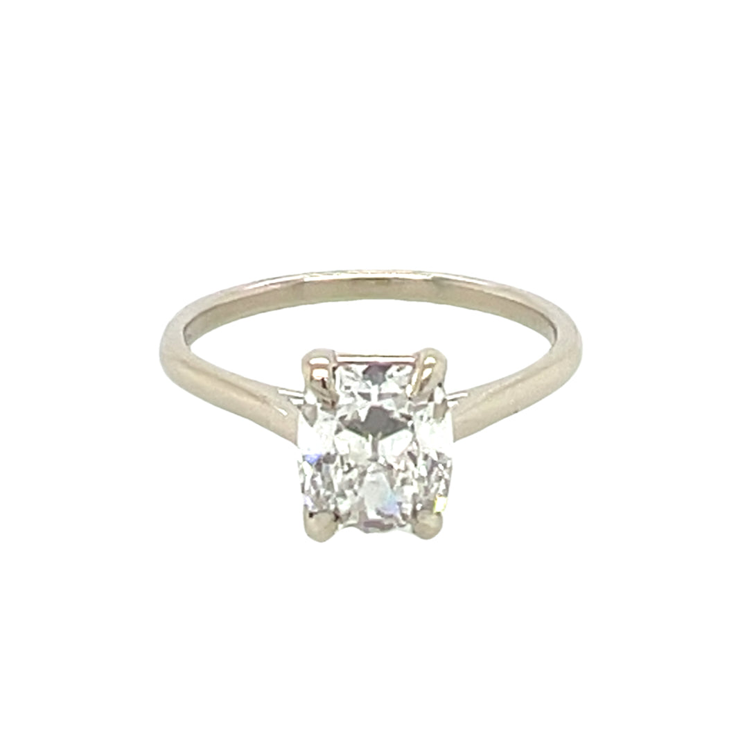 The Dainty Long Cushion- 1.6ct Lab Diamond
