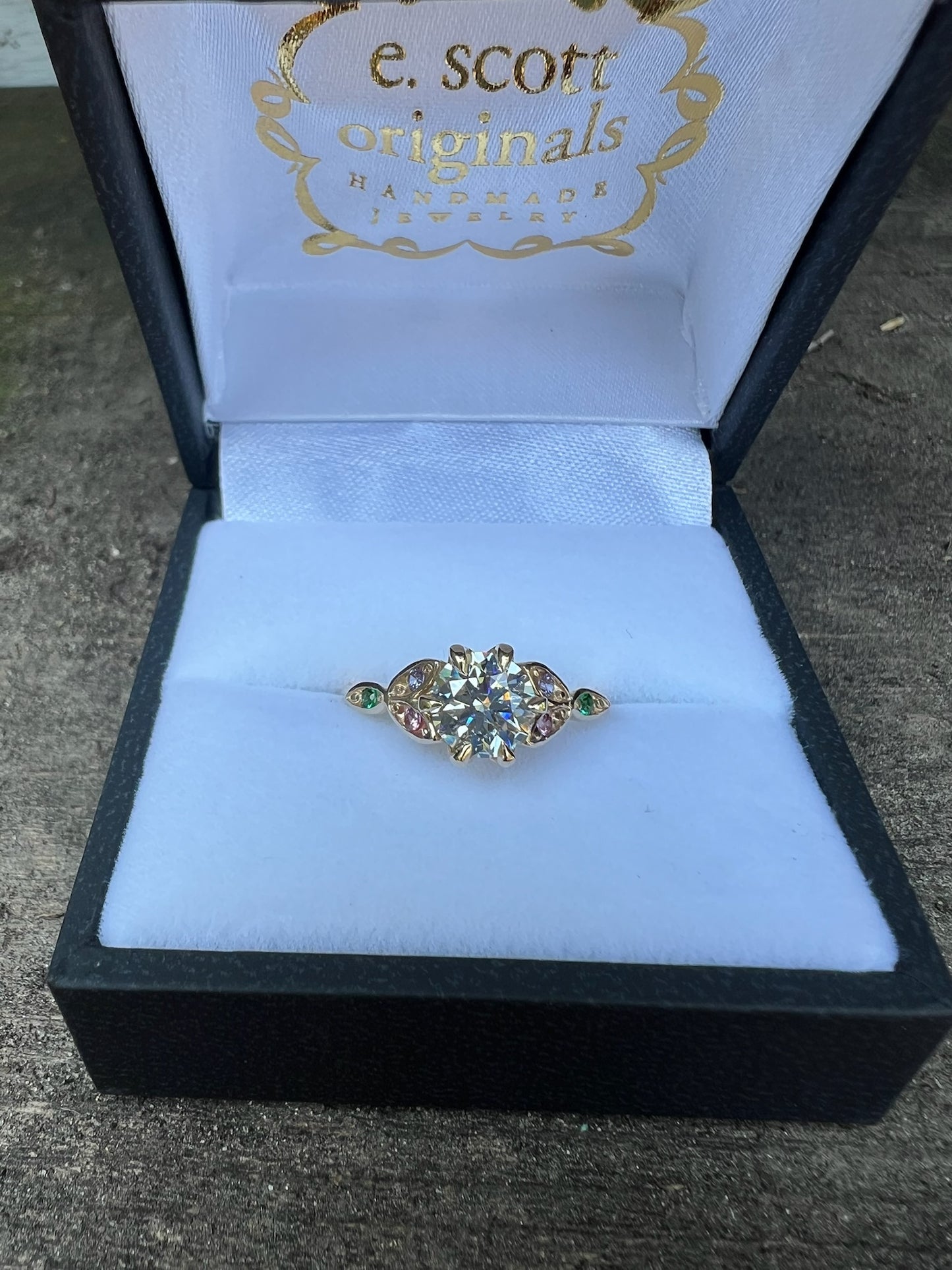 e. scott nuptials... The Petal Engagement Ring