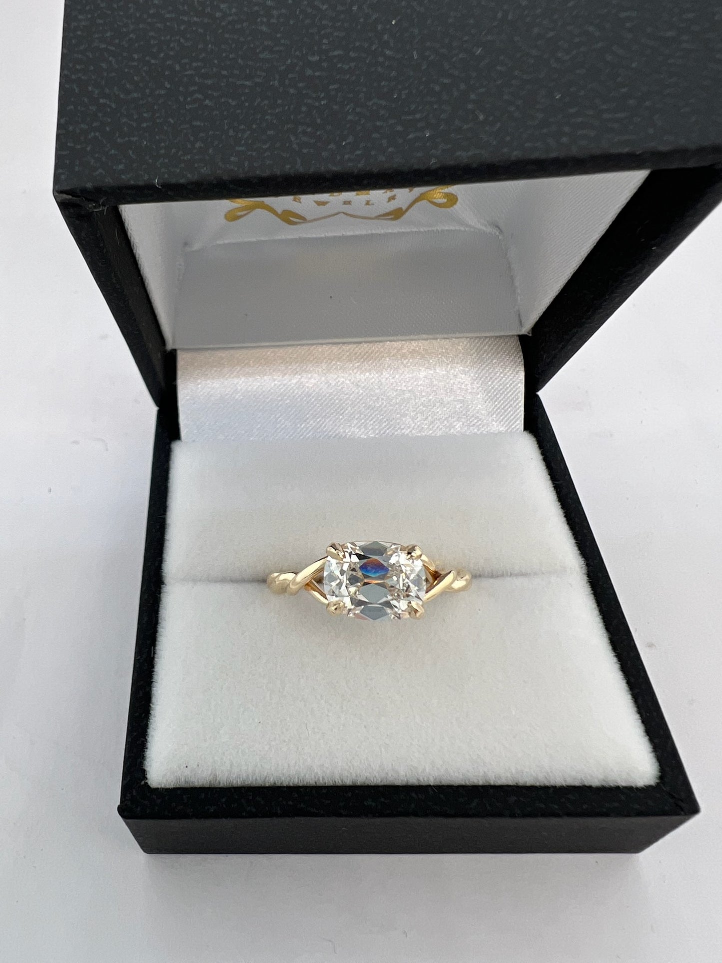 e. scott nuptials... The Organic Twist Engagement Ring