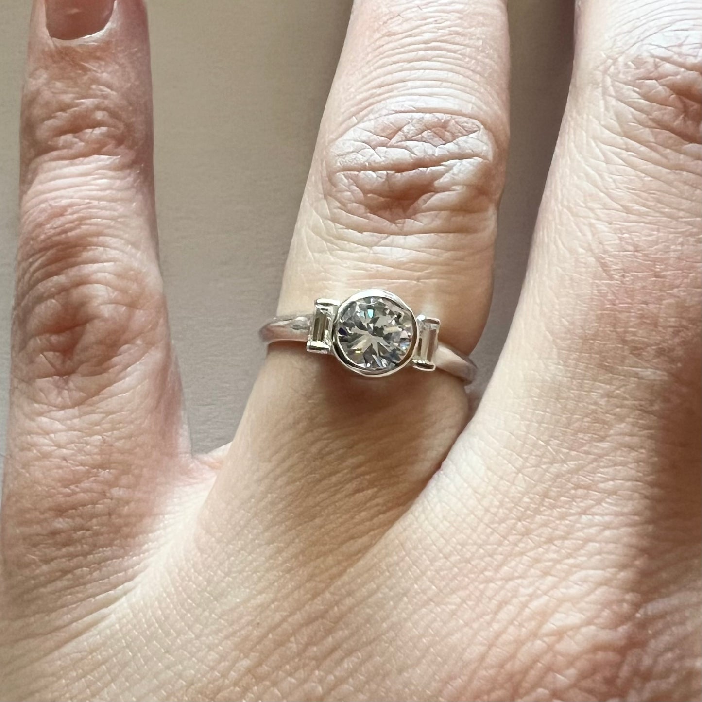 e. scott nuptials… The 3 Step engagement ring