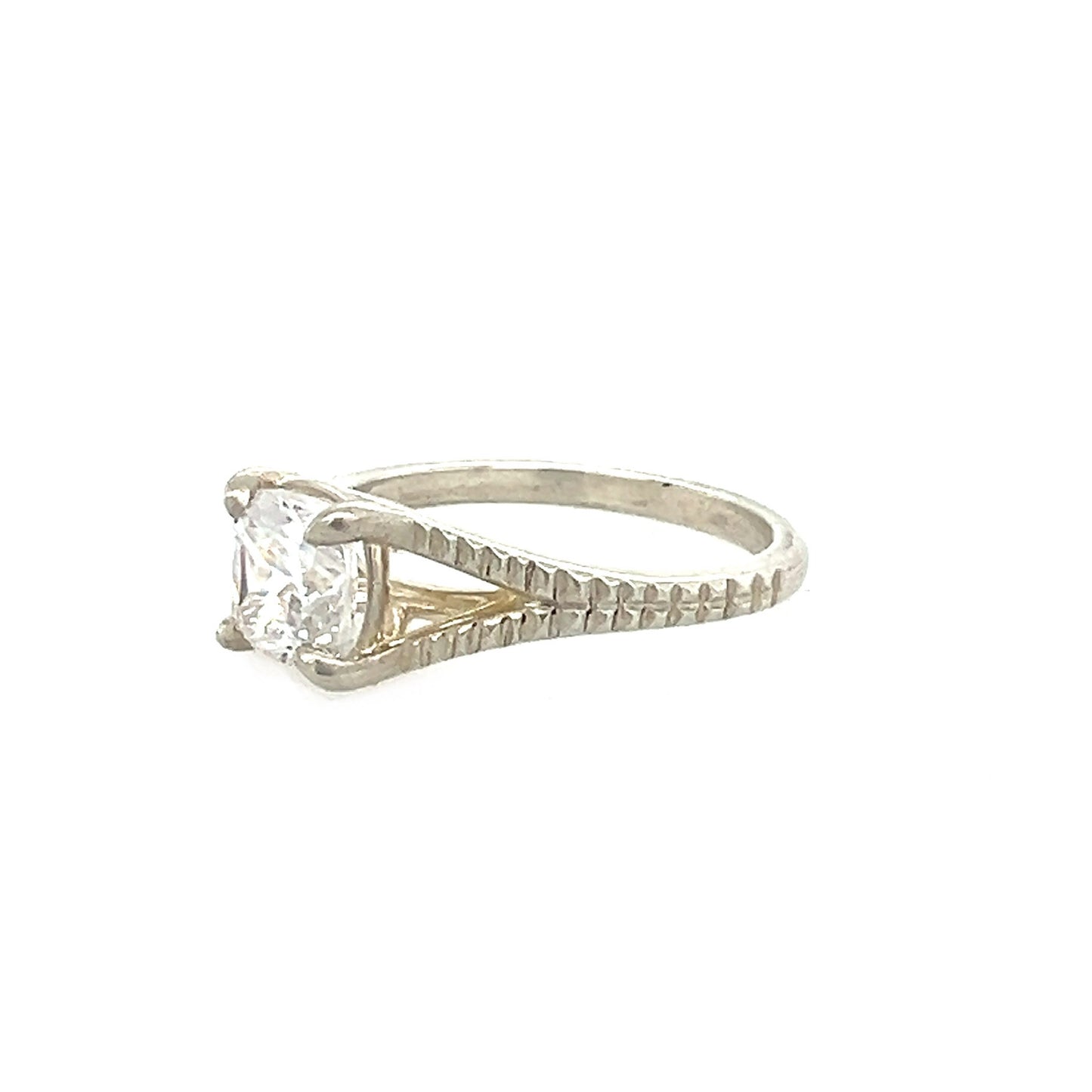 e. scott nuptials… The Scaly Split engagement ring