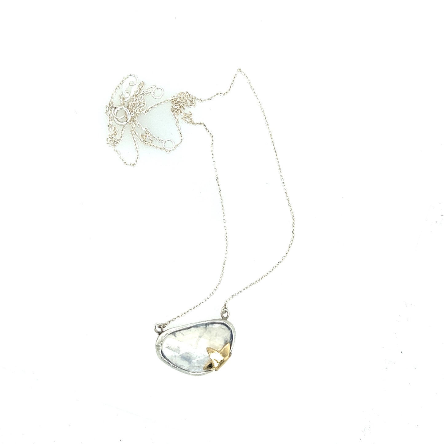 Star Hug Moonstone Necklace