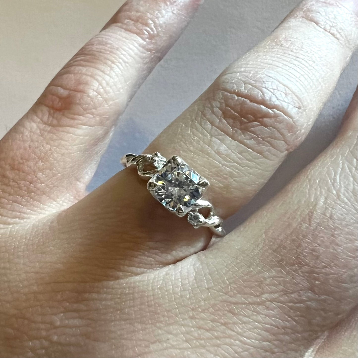 e. scott nuptials… The Entwined engagement ring