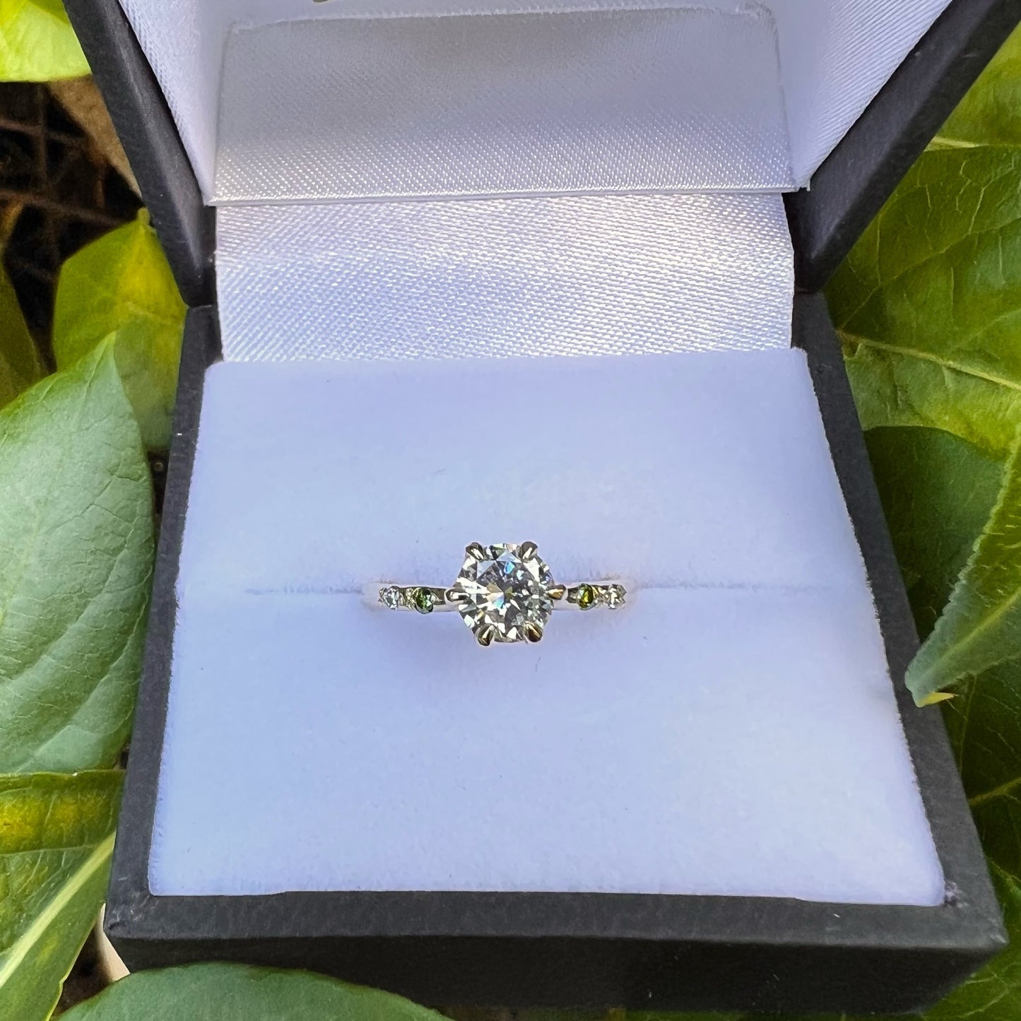 e. scott nuptials... The Dainty Flora Engagement Ring