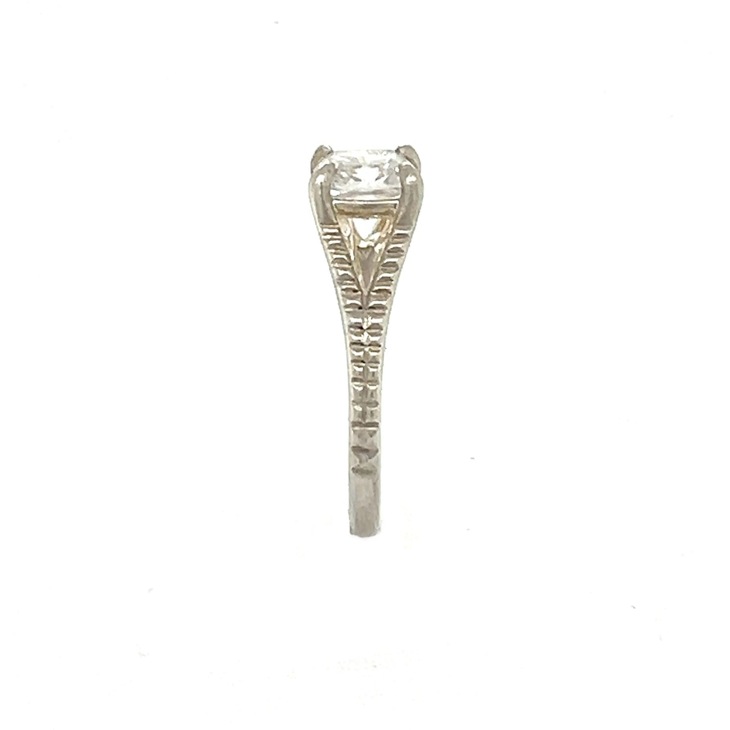 e. scott nuptials… The Scaly Split engagement ring