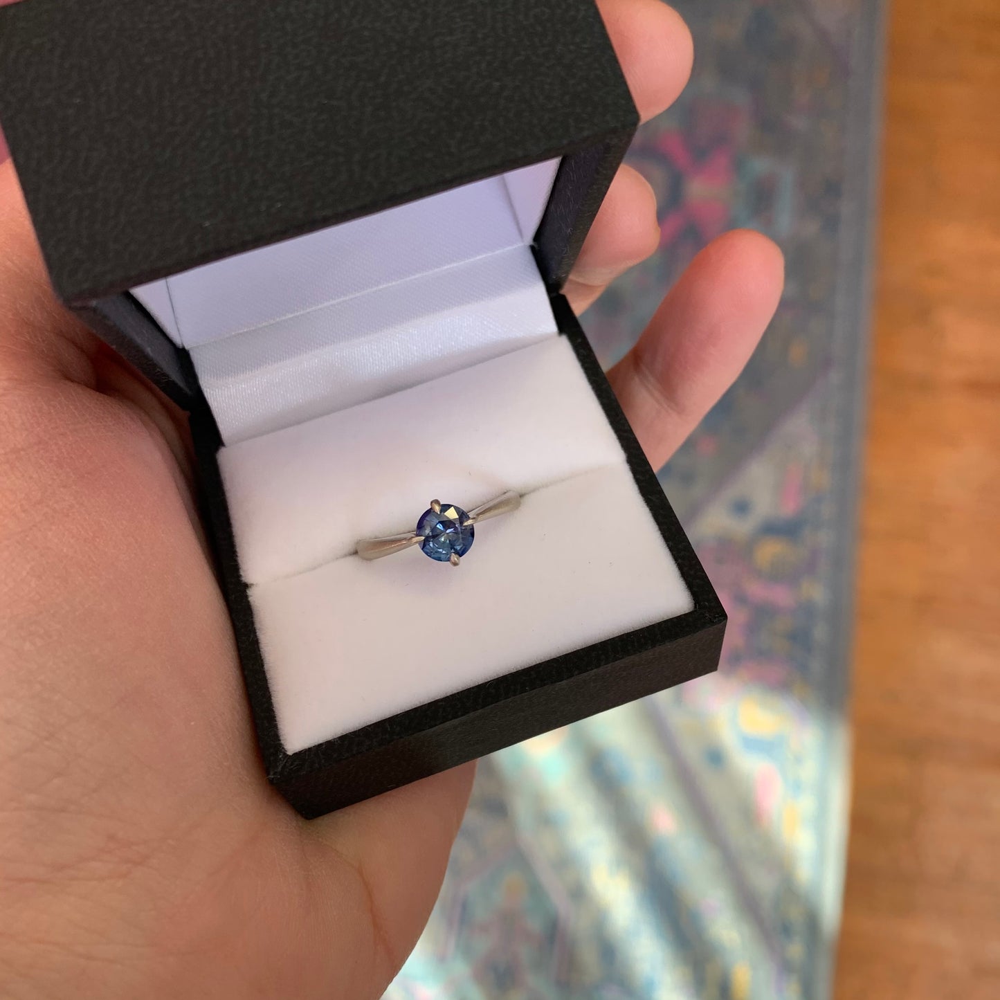 e. scott nuptials... The Compass Solitaire Engagement Ring