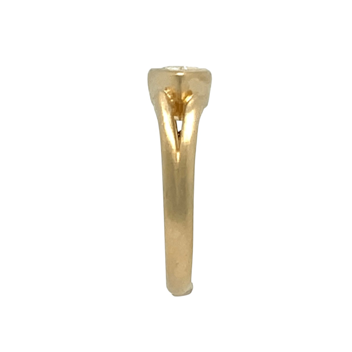 The East West Marquise Split- 1.43ct reclaimed diamond & 14k yellow gold