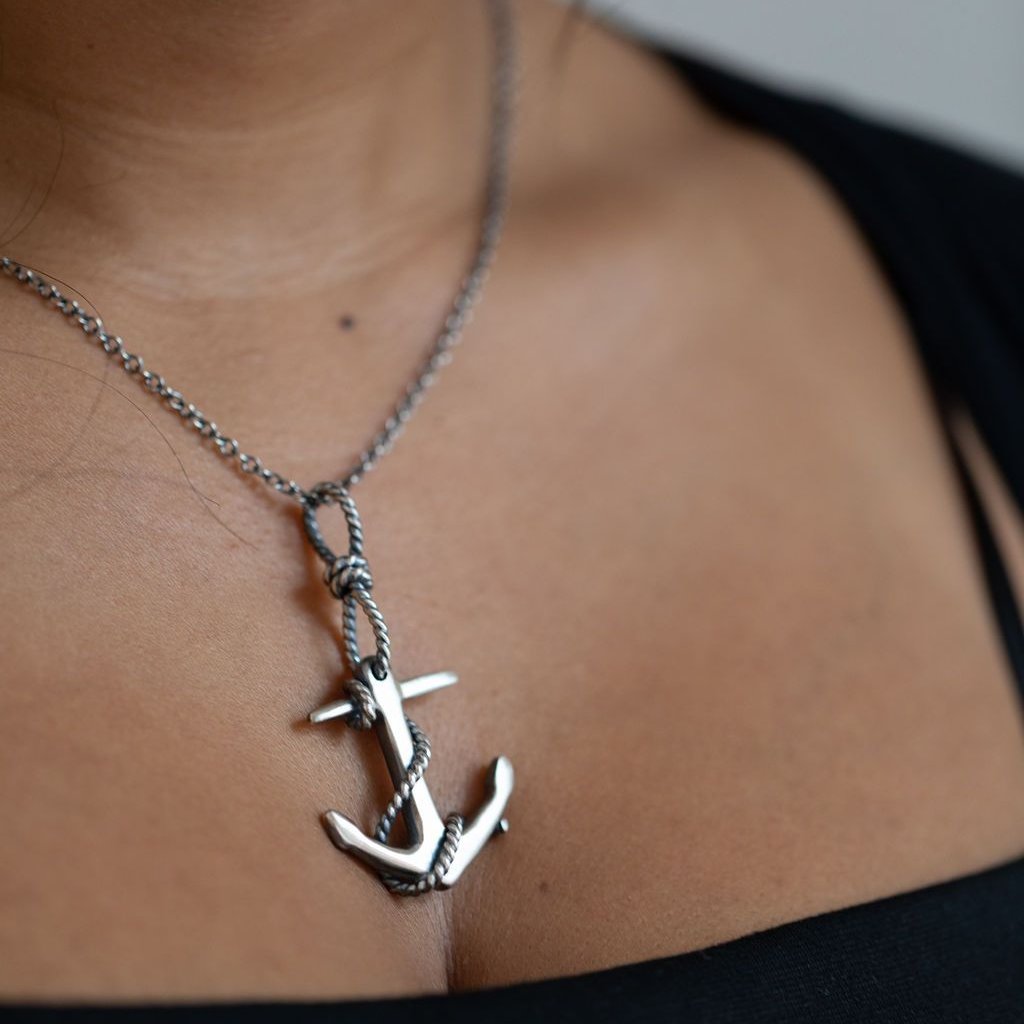 Anchor Necklace- Large