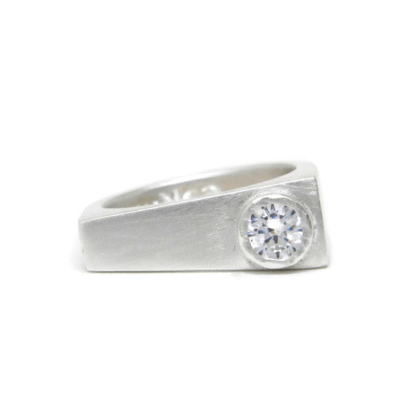 e. scott nuptials... The Asymmetric Engagement Ring