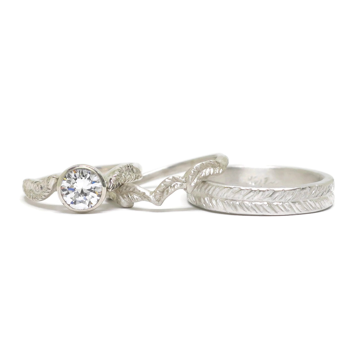 e. scott nuptials... The Bohemian Band Wedding Ring