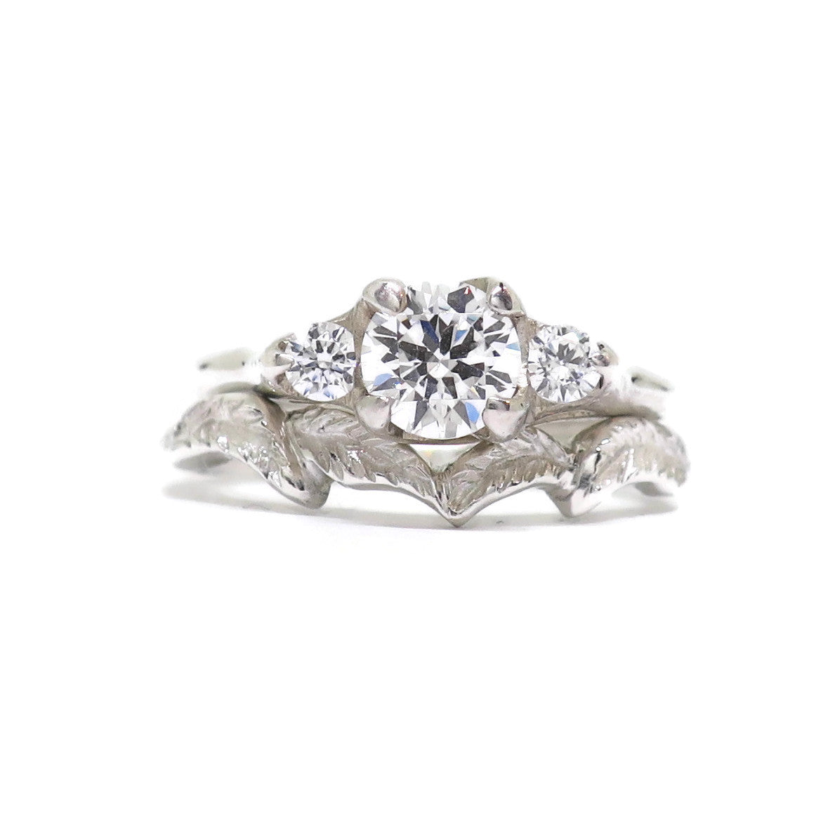 e. scott nuptials... The Bohemian Curved Wedding Ring