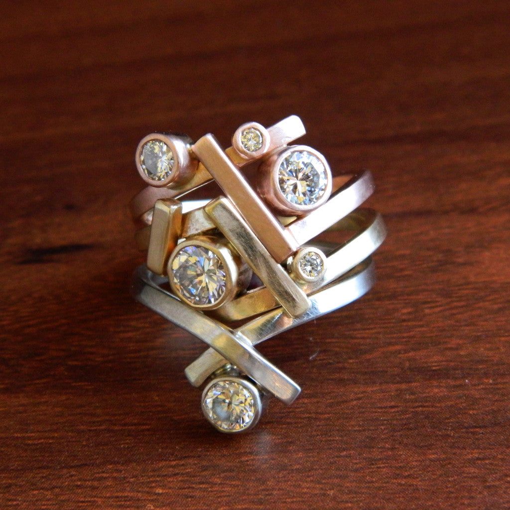 For Beth, nesting stack rings - e. scott originals