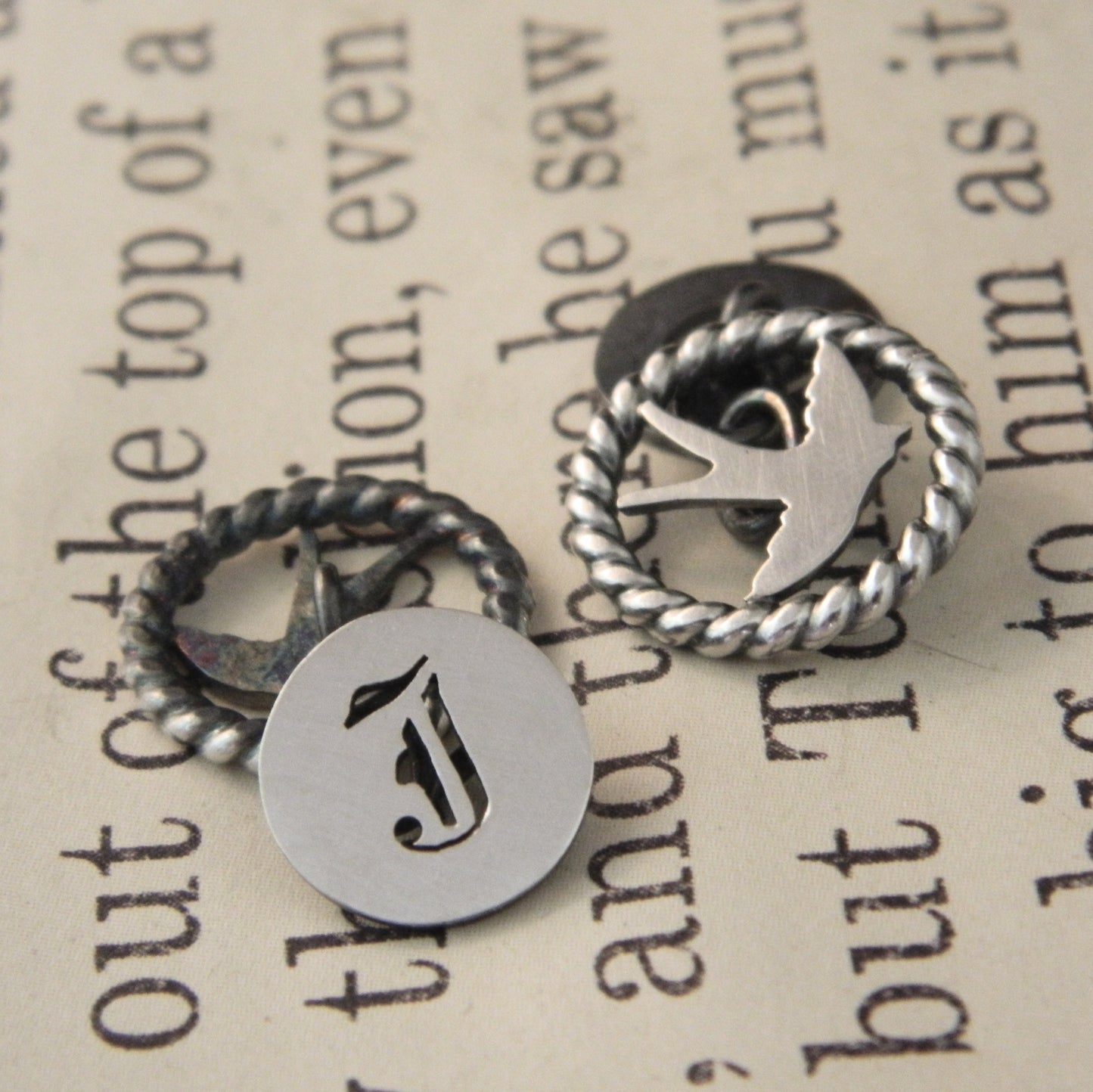 For Tim from Jessica, cufflinks - e. scott originals