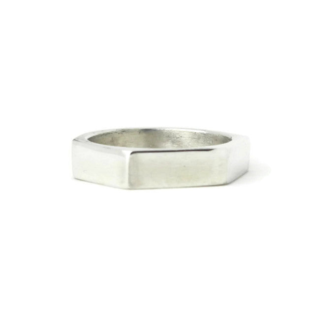 e. scott nuptials... The Angled Thin Men's Ring - e. scott originals