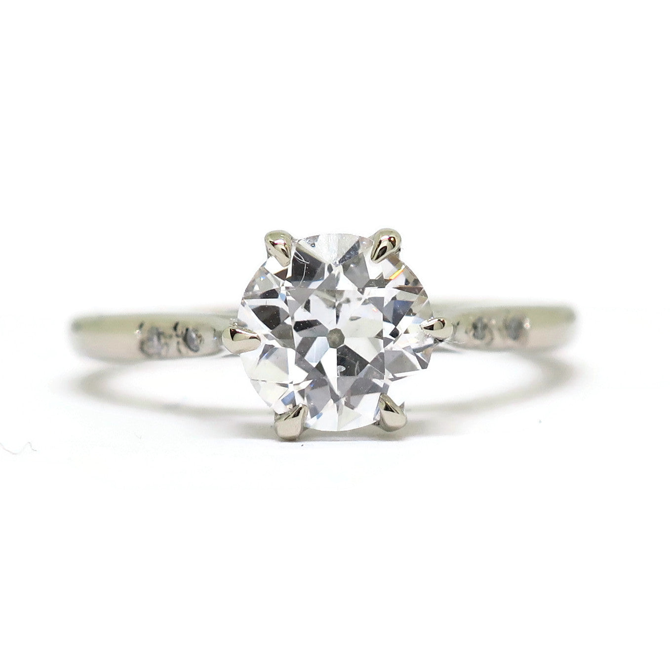 e. scott nuptials... The Dainty Flora Engagement Ring