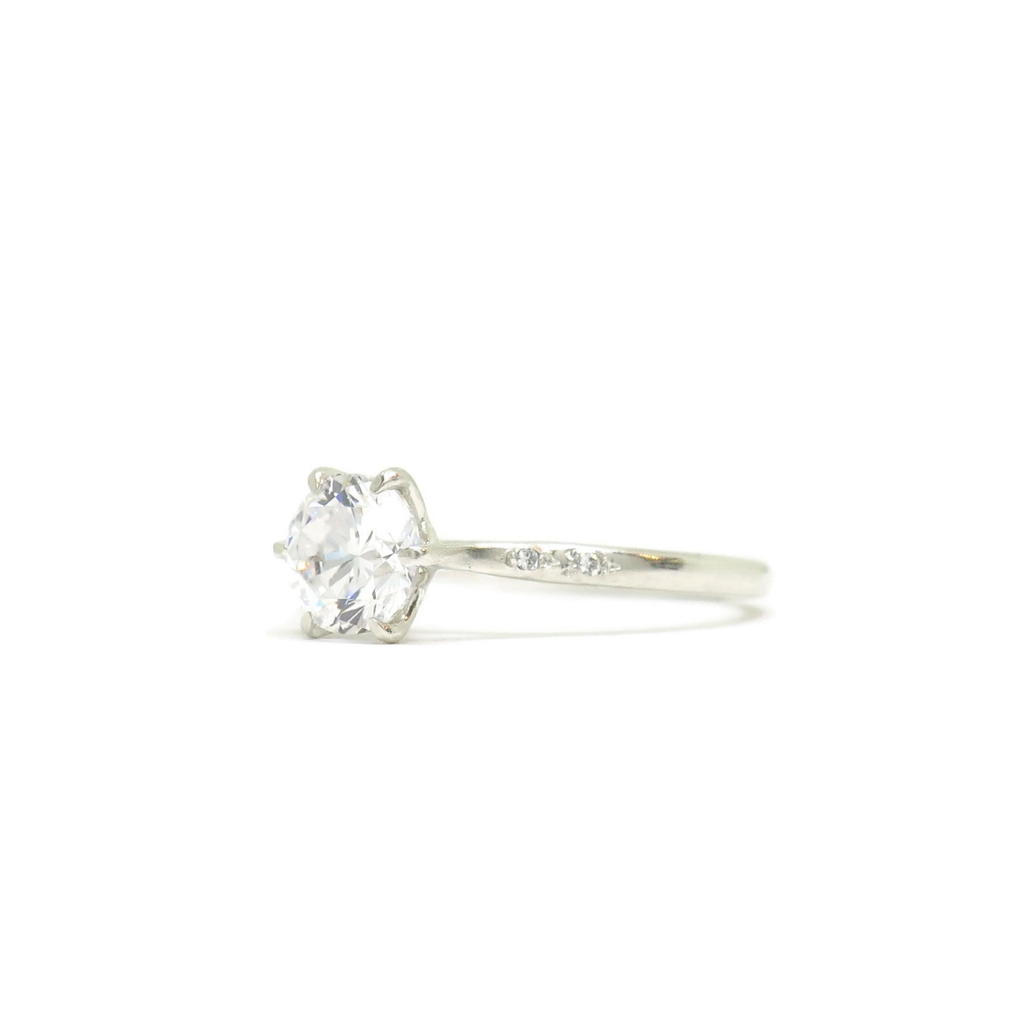 e. scott nuptials... The Dainty Flora Engagement Ring