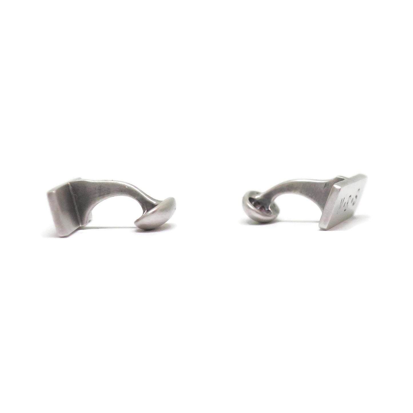 custom initials cufflinks