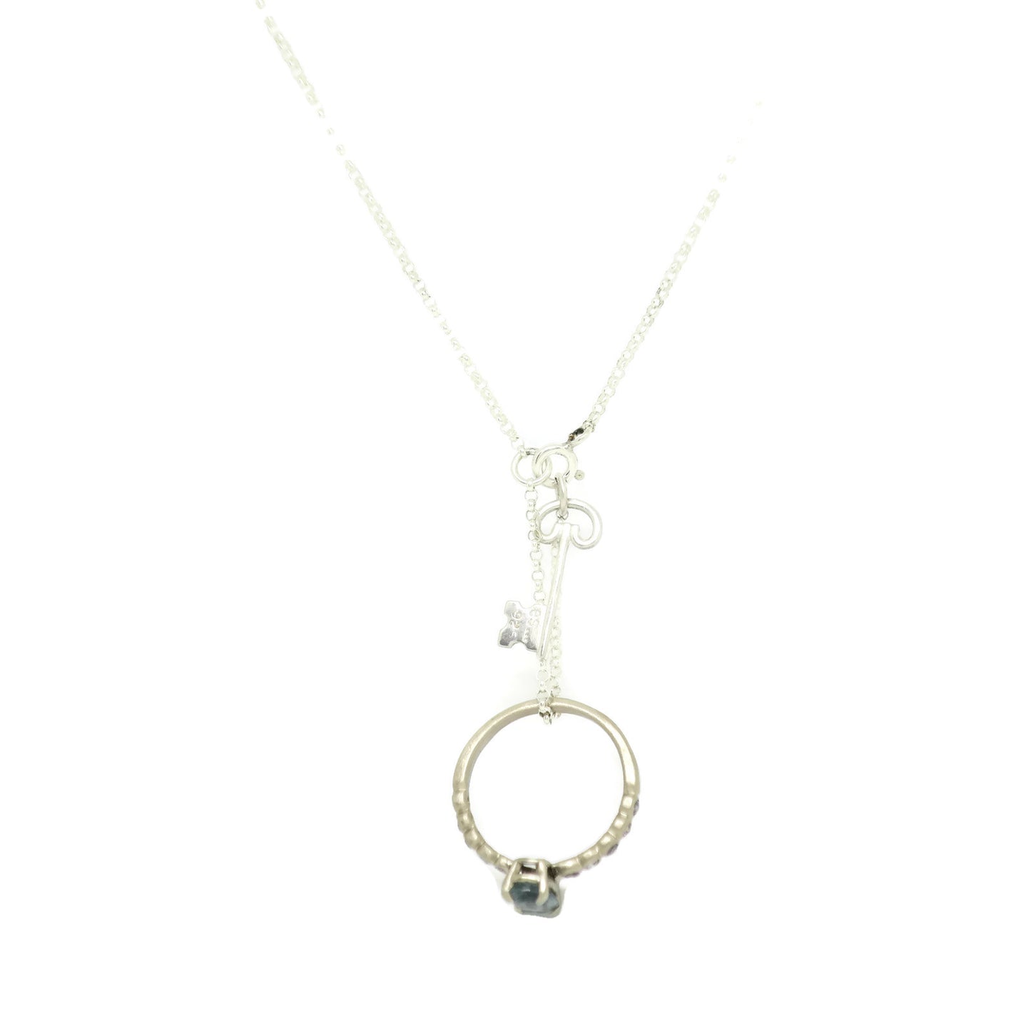 Ring Keeper Necklace- Key