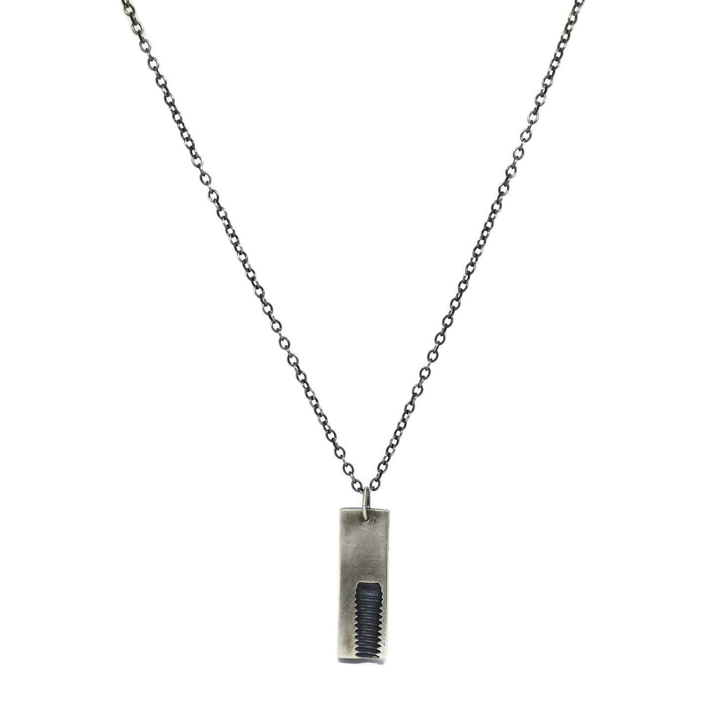 screw imprint necklace