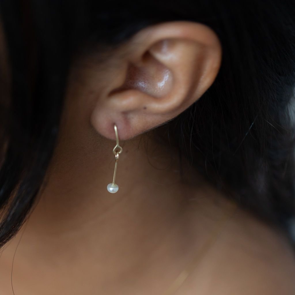 Splash Drops-Pearl & Gold