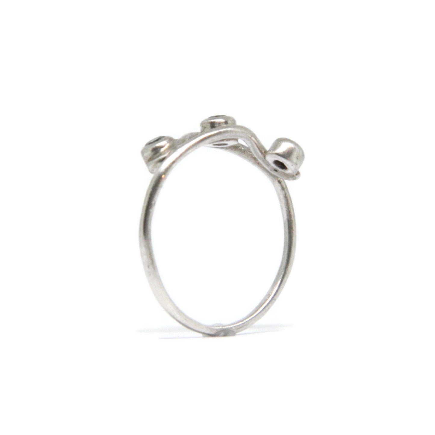 e. scott nuptials... The Swirl Engagement & Wedding Ring Set