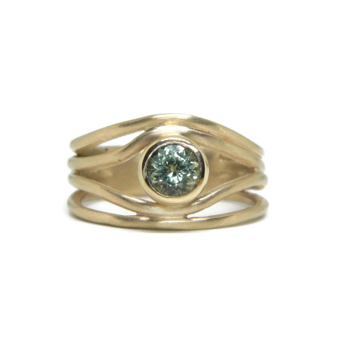 e. scott nuptials... The Wave Engagement Ring