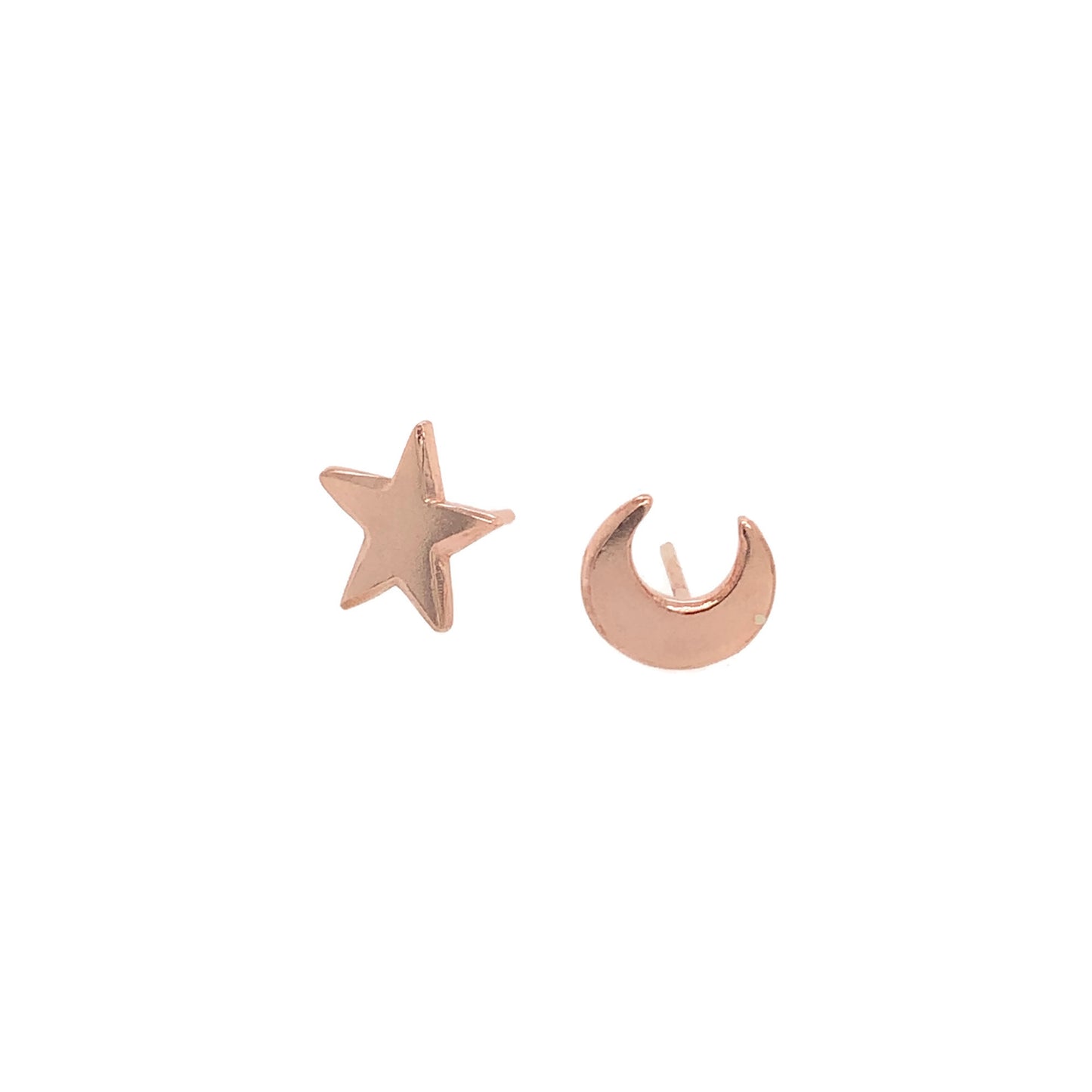 Moon & Star Studs