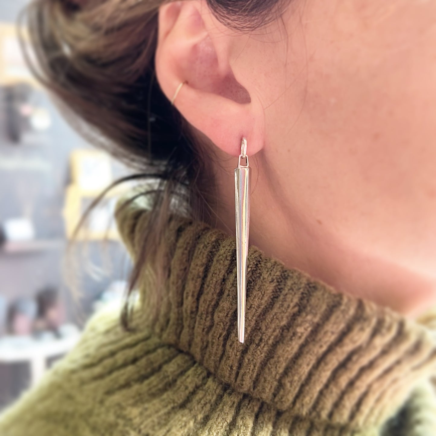 Splinter earrings