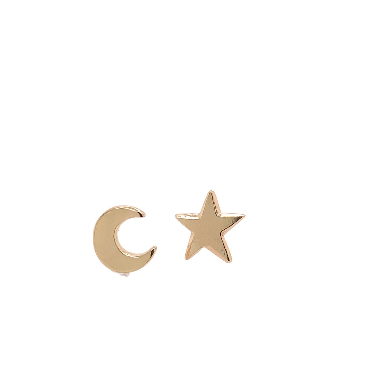 Moon & Star Studs
