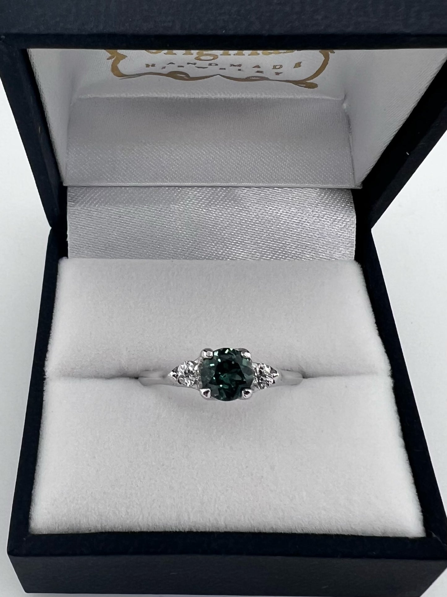 e. scott nuptials... The Woven 3 Stone Engagement Ring