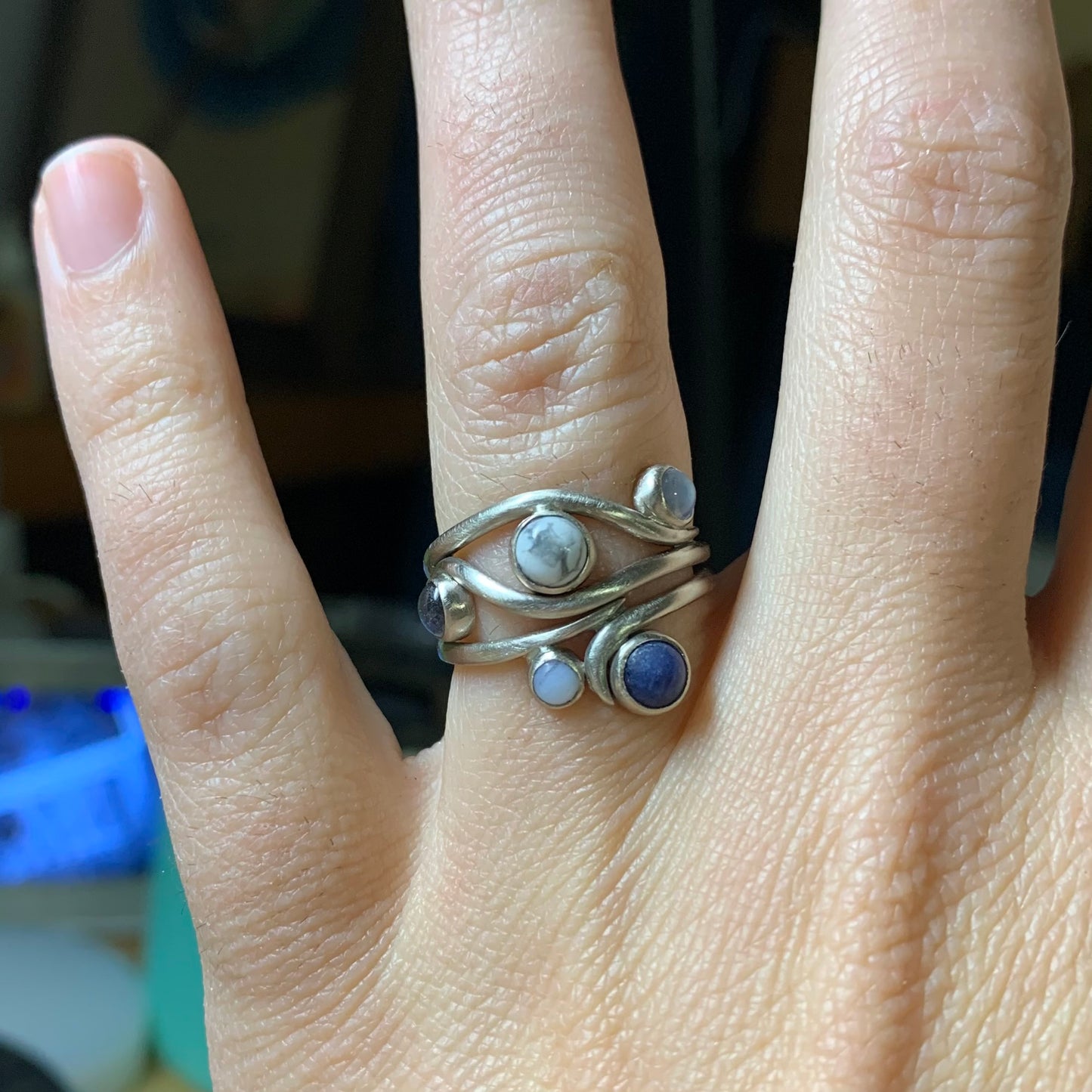 e. scott nuptials... The Swirl Wedding Ring