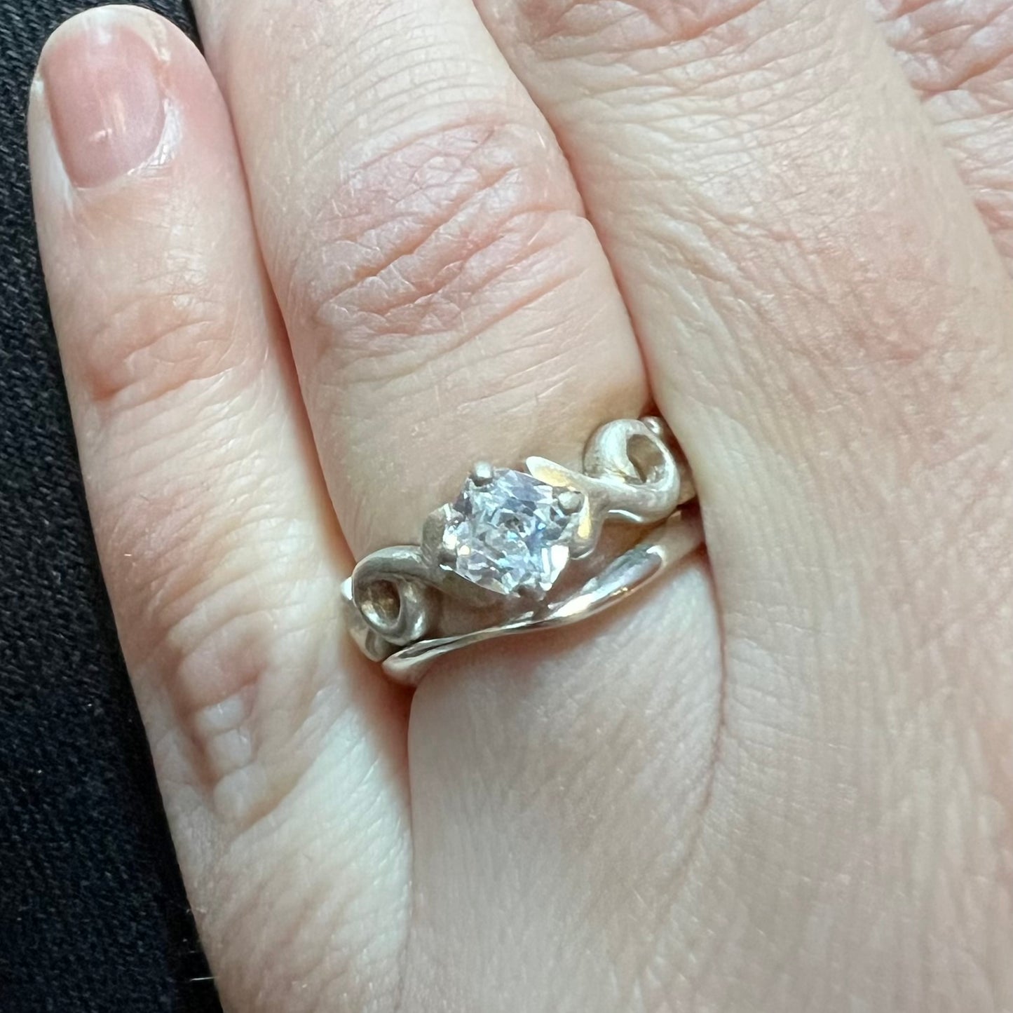 e. scott nuptials... The Scroll Engagement Ring