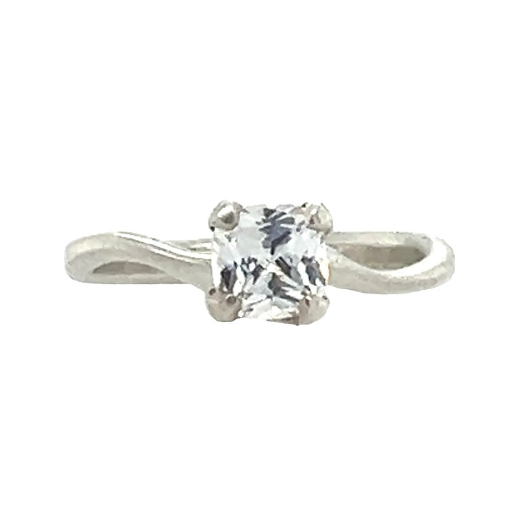 e. scott nuptials... The Wavy Woven Solitaire Engagement Ring