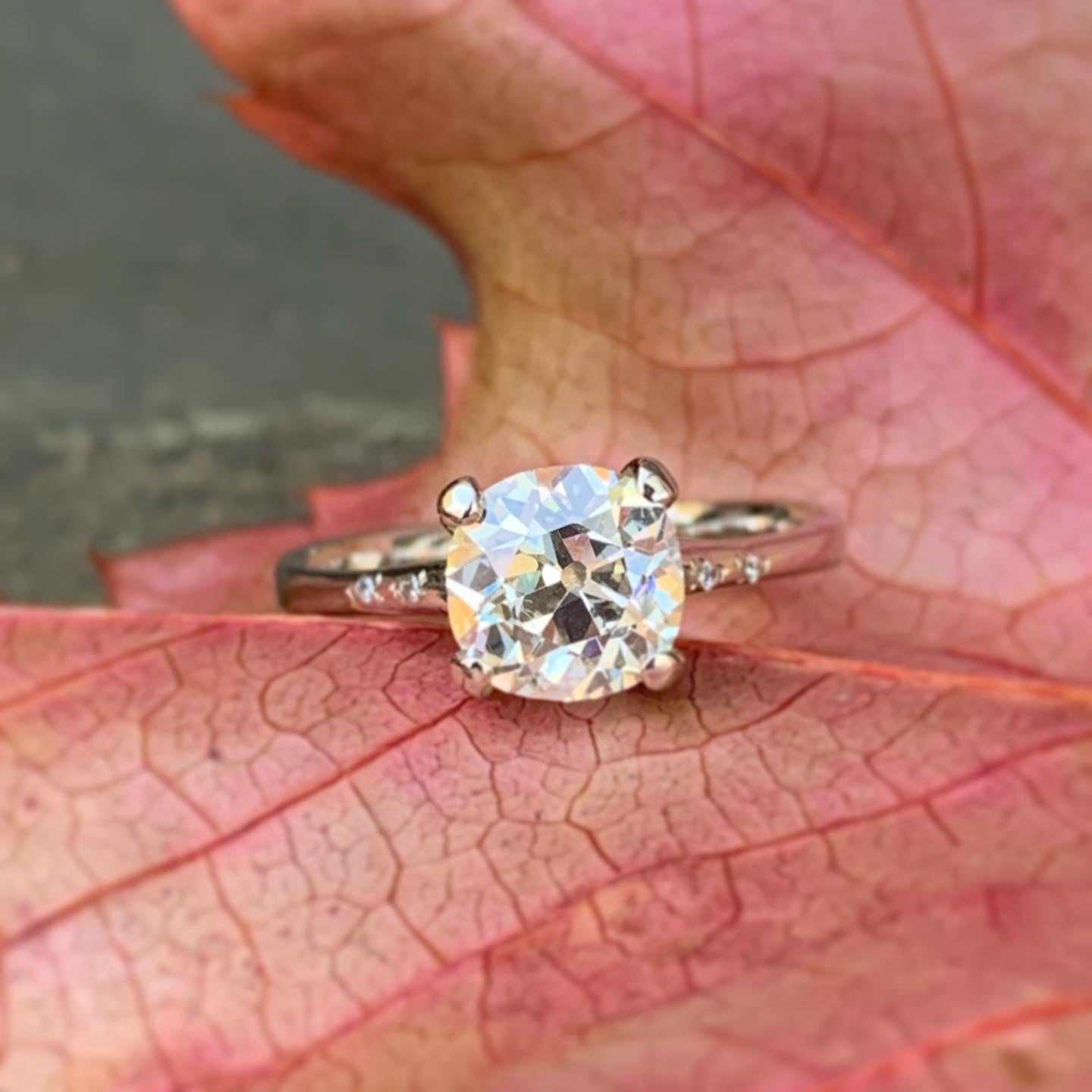 e. scott nuptials... The Woven Tapered Engagement Ring