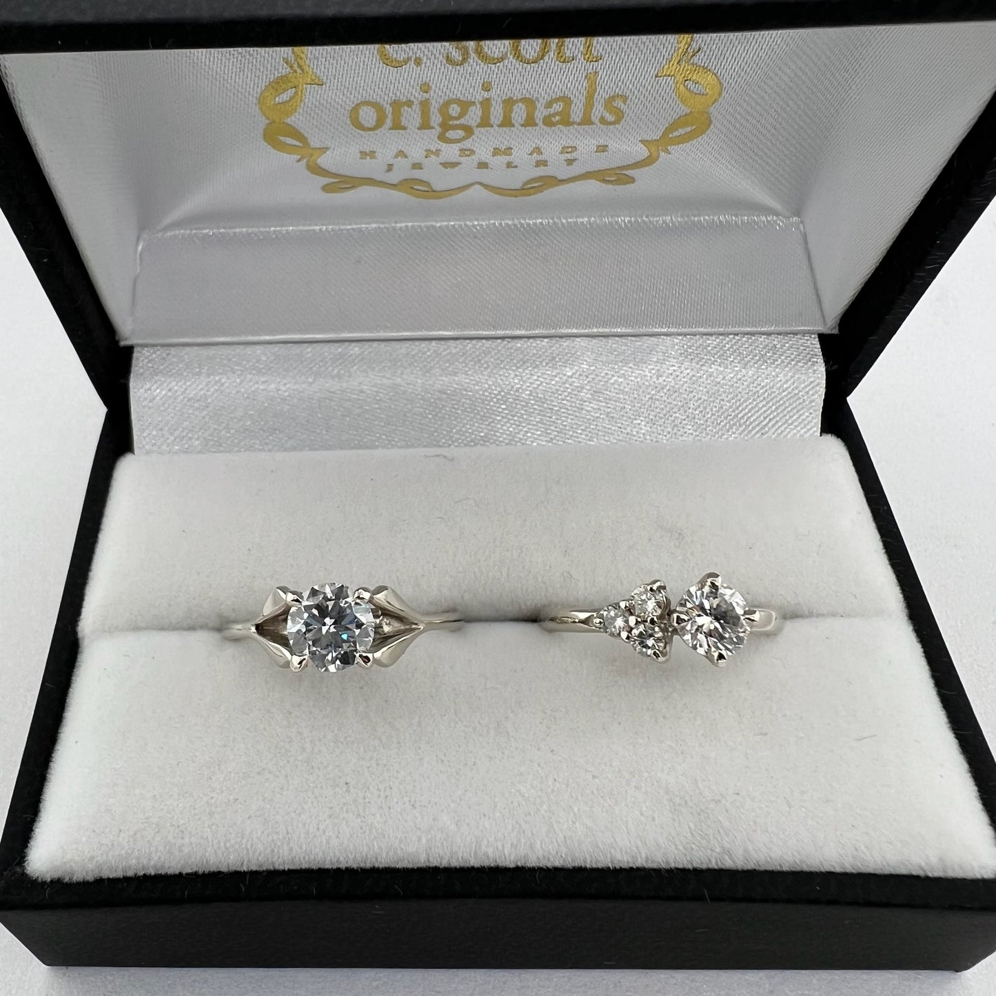 e. scott nuptials... The Nouveau Engagement Ring