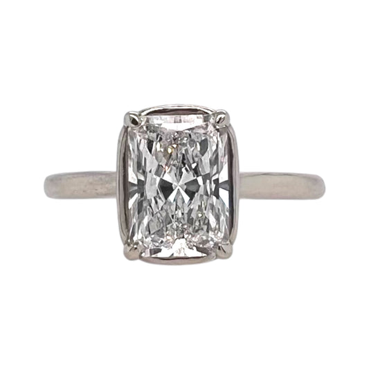 The Dainty Combo- 1.59ct LAB diamond & 14k White Gold