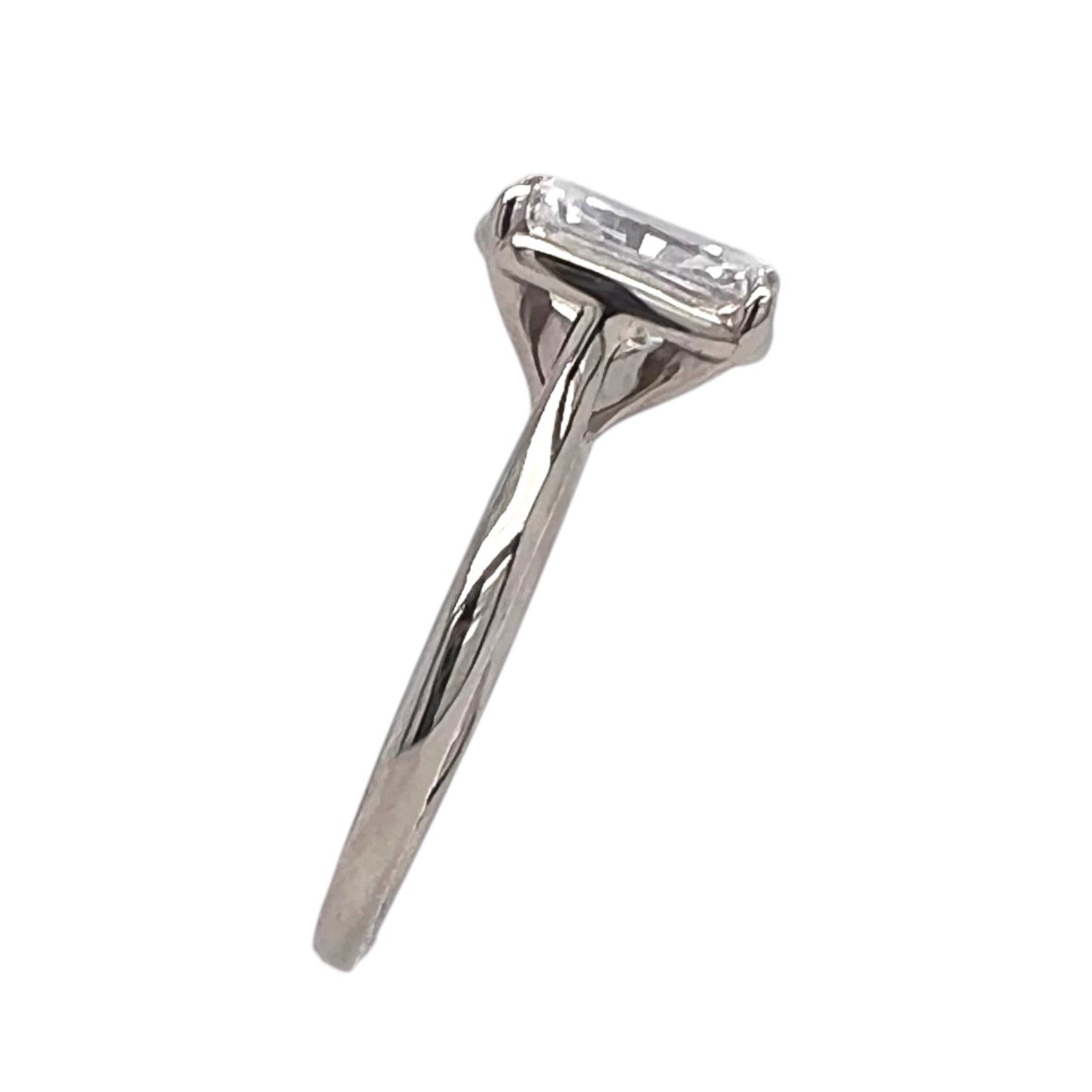 The Dainty Combo- 1.59ct LAB diamond & 14k White Gold