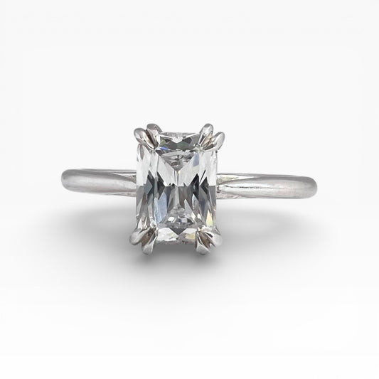 e. scott nuptials... The Dainty Double Engagement Ring