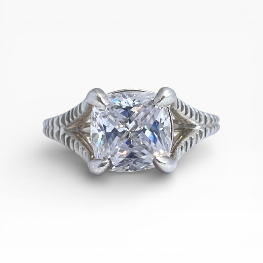 e. scott nuptials... The Scaly Split Engagement Ring