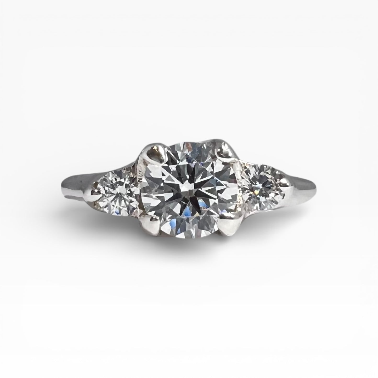 e. scott nuptials... The Woven 3 Stone Engagement Ring