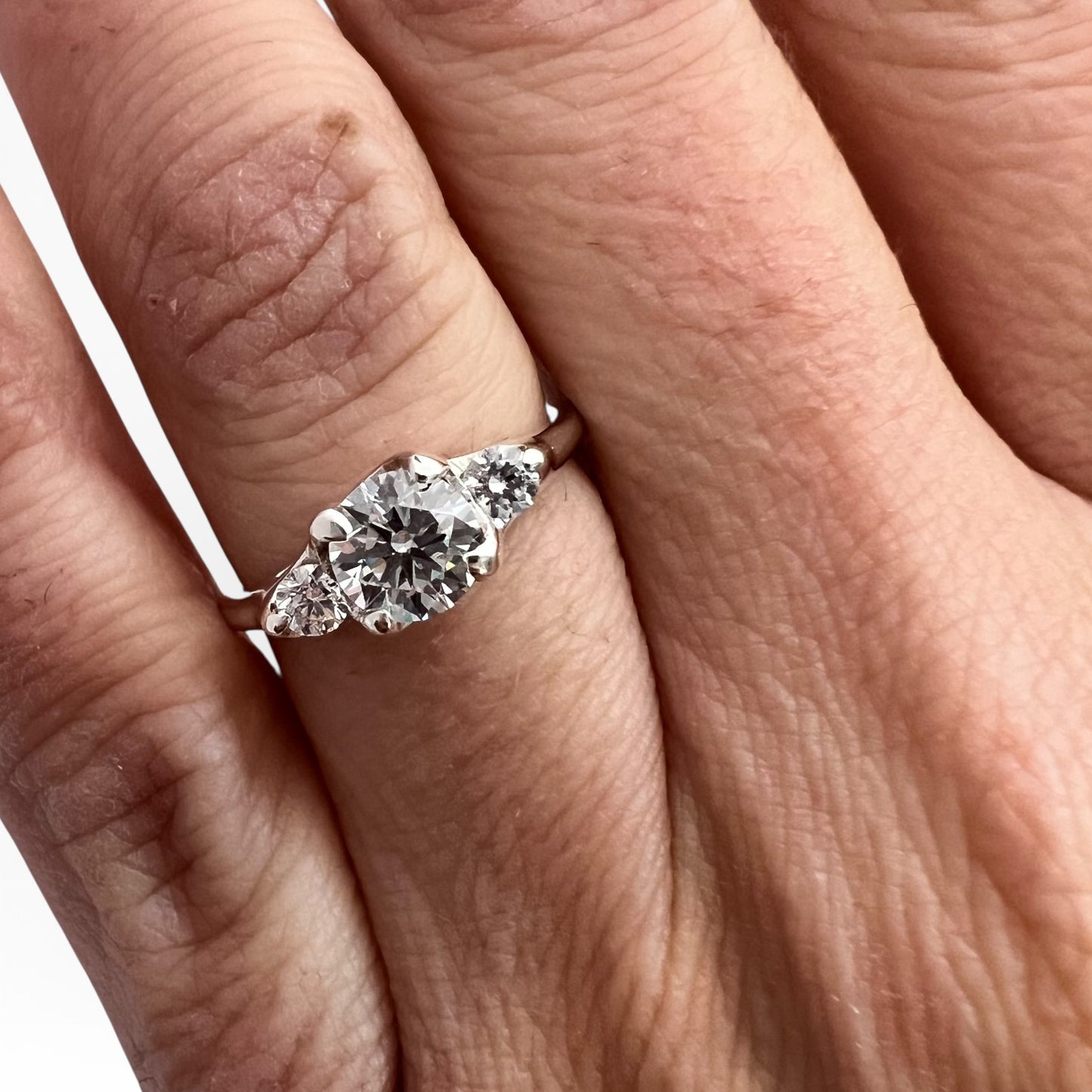 e. scott nuptials... The Woven 3 Stone Engagement Ring