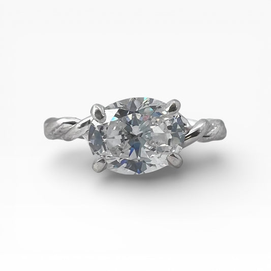 e. scott nuptials... The Organic Twist Engagement Ring